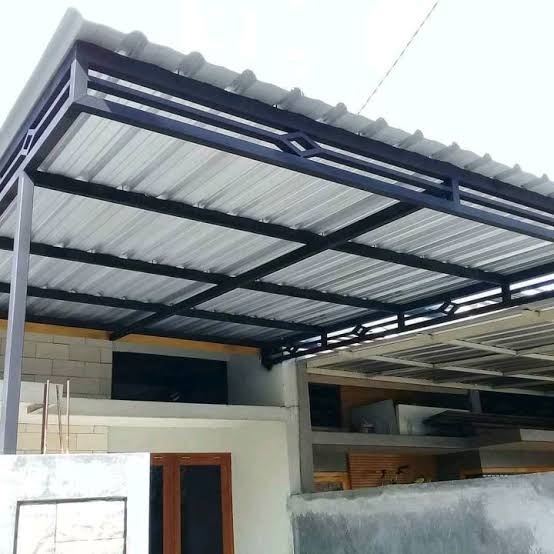 Jasa Pagar Besi, Canopy Baja Ringan aluminium tralis plafon pvc membran Profesional di Sukabumi (27)
