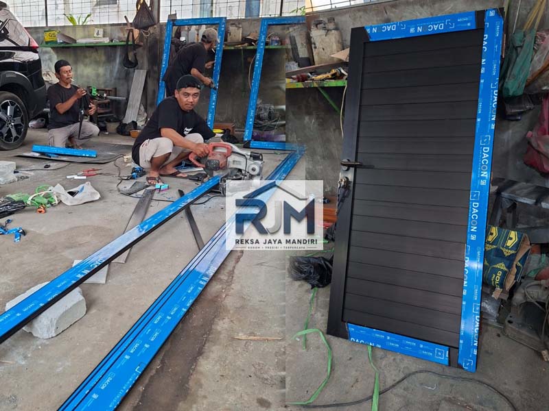Jasa Pembuatan Pintu Kusen Aluminium Sukabumi